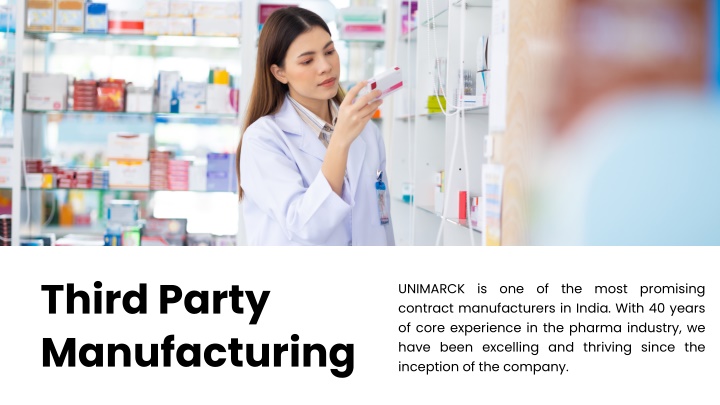 third party manufacturing