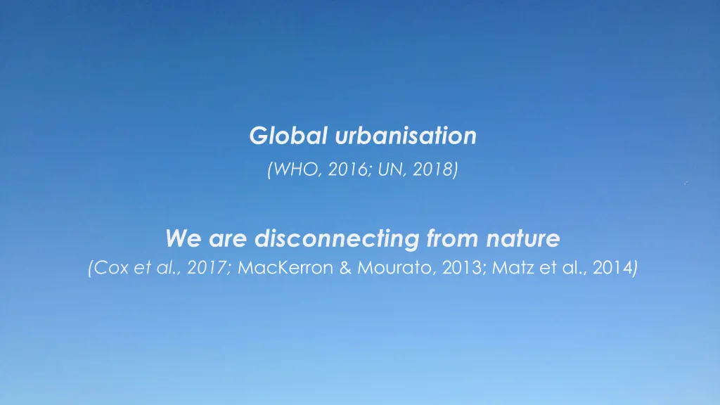 global urbanisation who 2016 un 2018