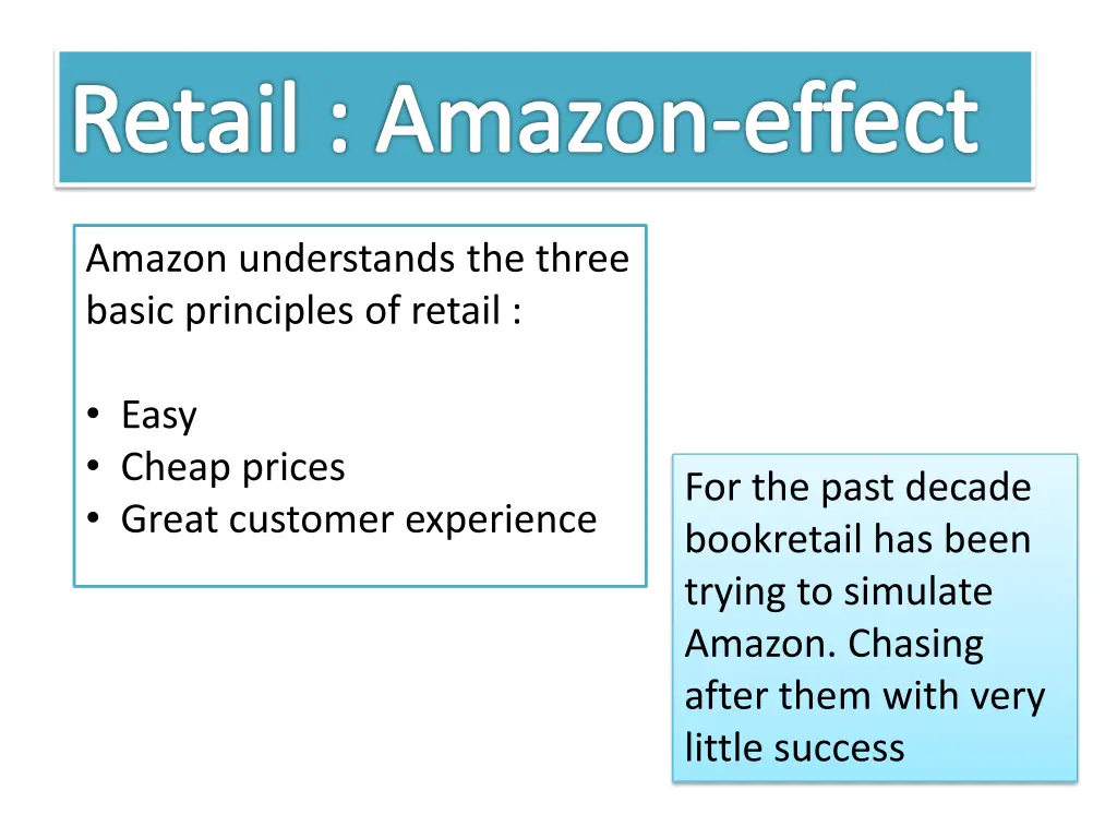 retail amazon effect