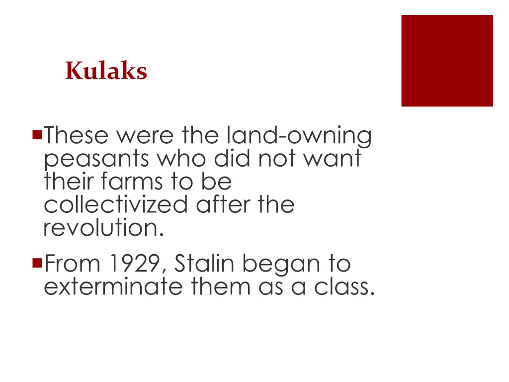 kulaks