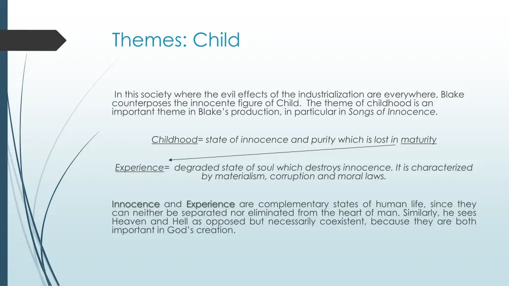 themes child