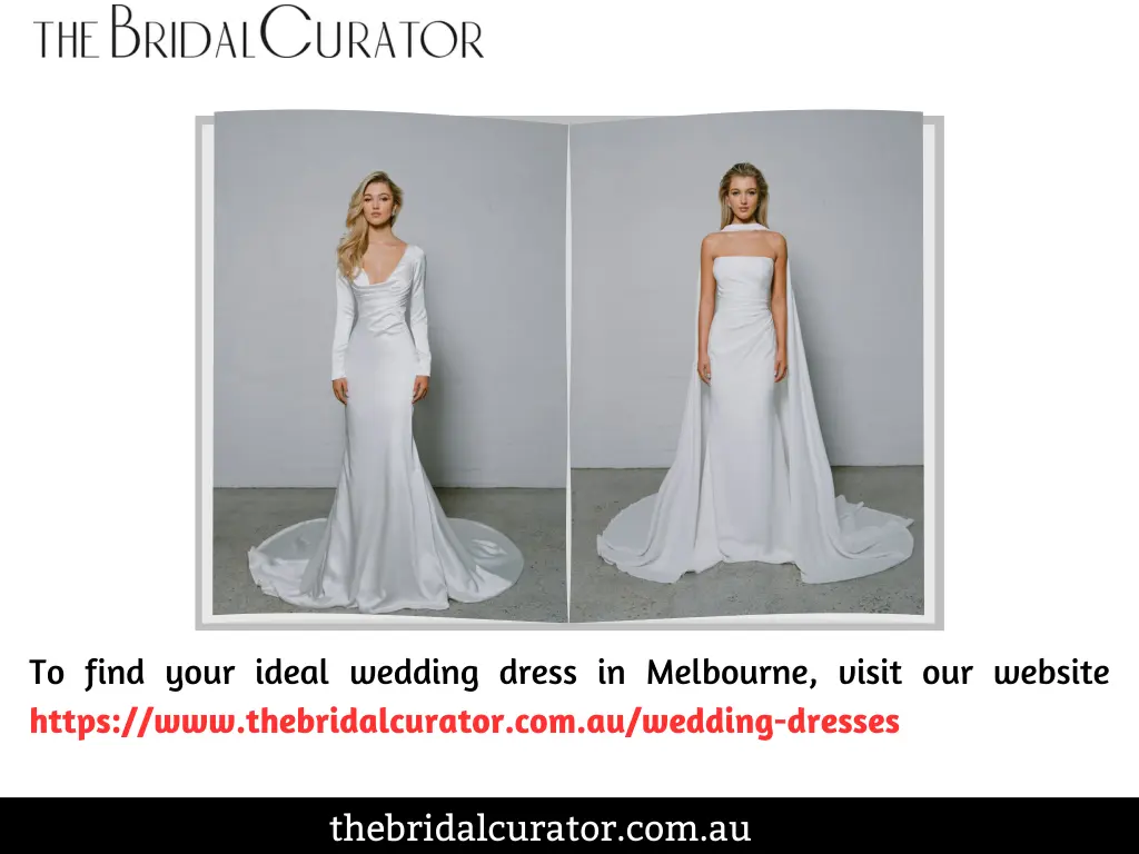 to find your ideal wedding dress in melbourne