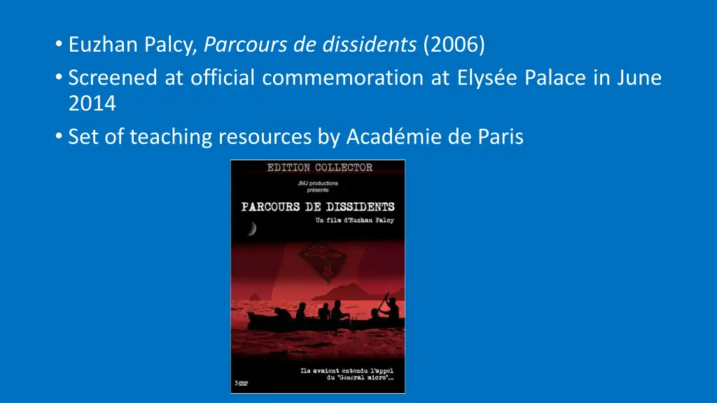 euzhan palcy parcours de dissidents 2006 screened