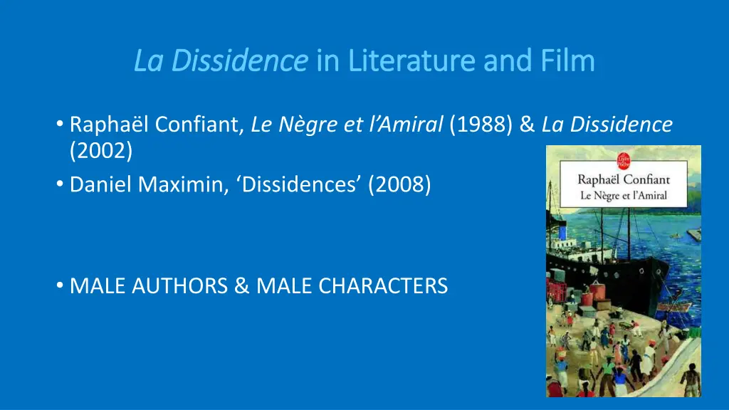 la dissidence la dissidence in literature