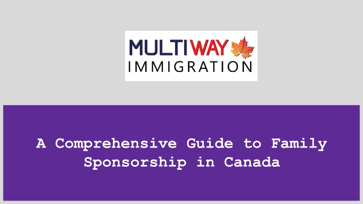 a comprehensive guide to family sponsorship