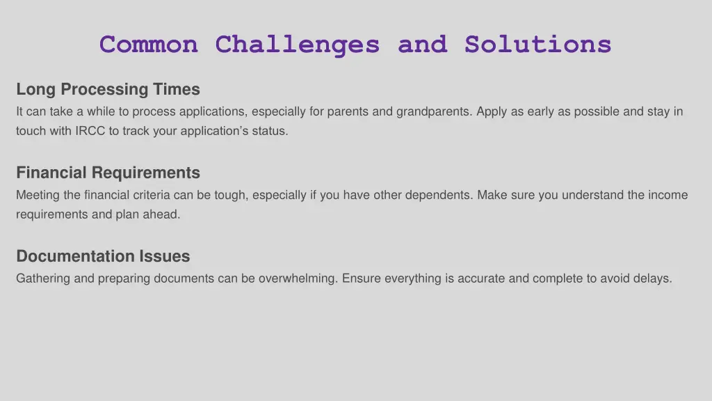 common challenges and solutions