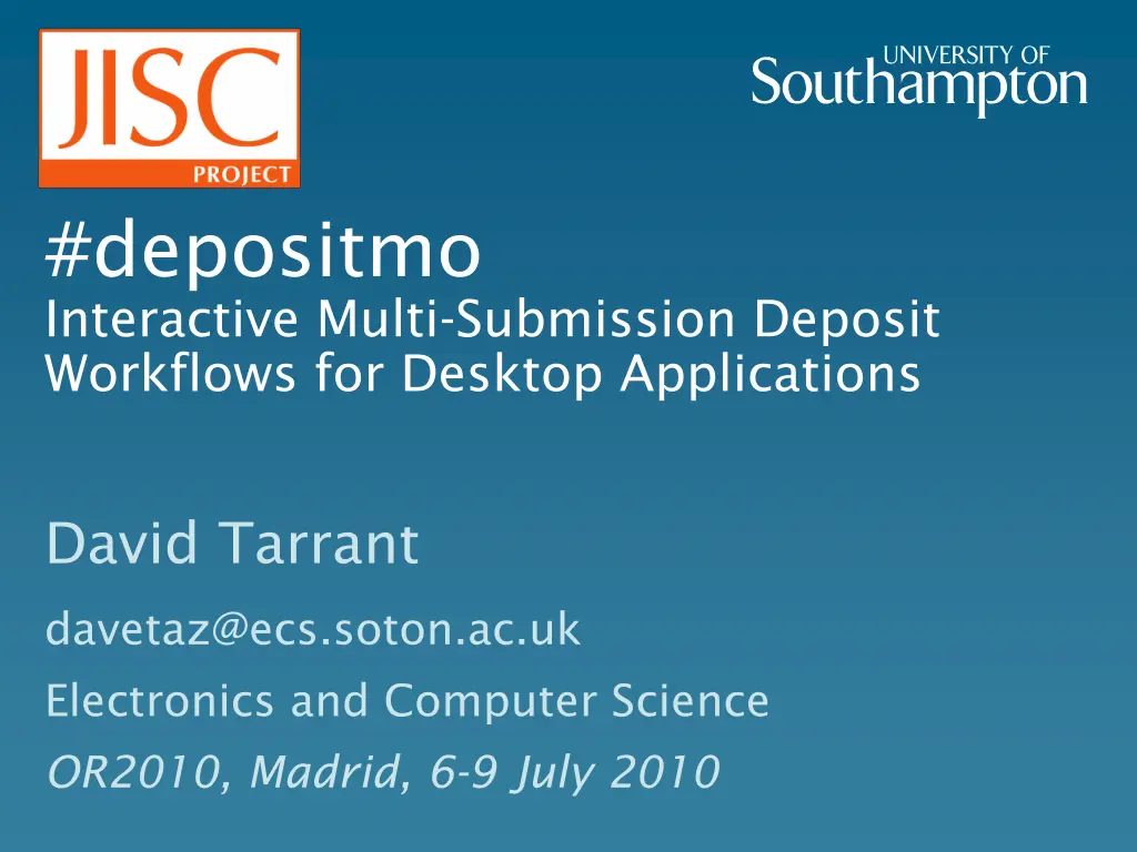 depositmo interactive multi submission deposit