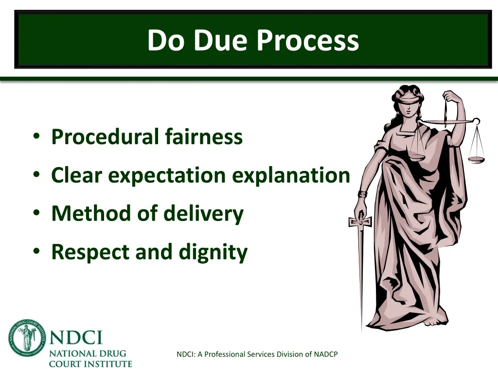 do due process