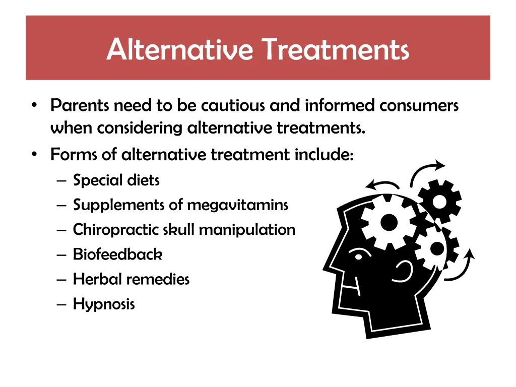 alternative treatments