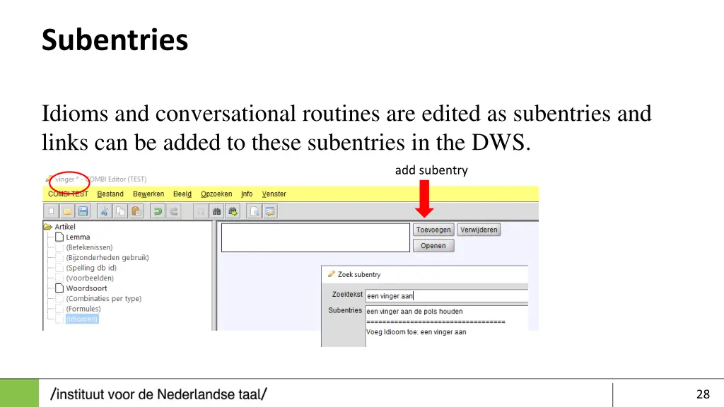 subentries 1