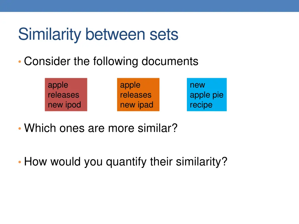 similarity between sets