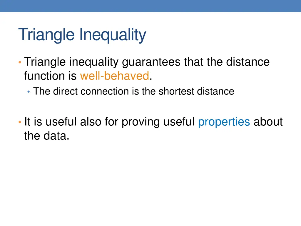 triangle inequality