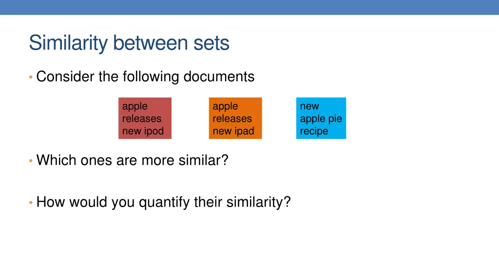 similarity between sets