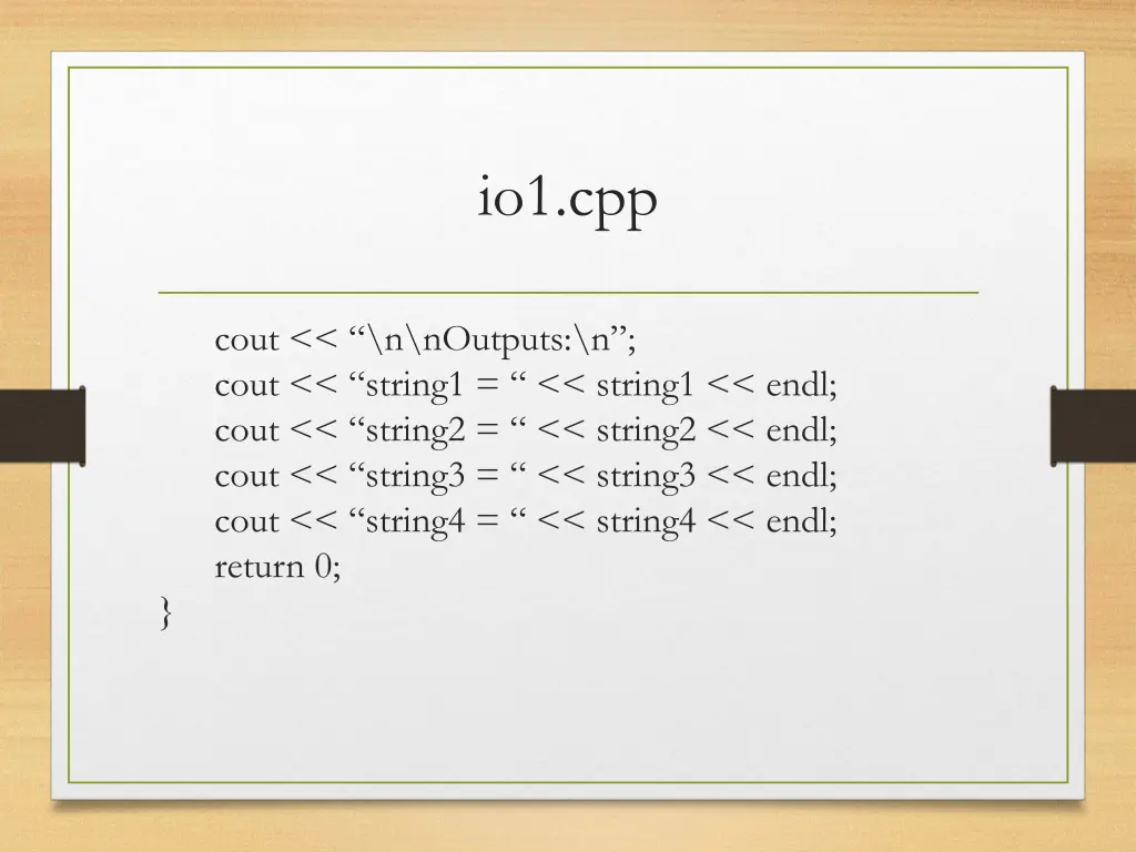 io1 cpp 1