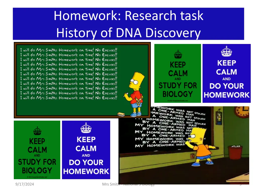 homework research task history of dna discovery