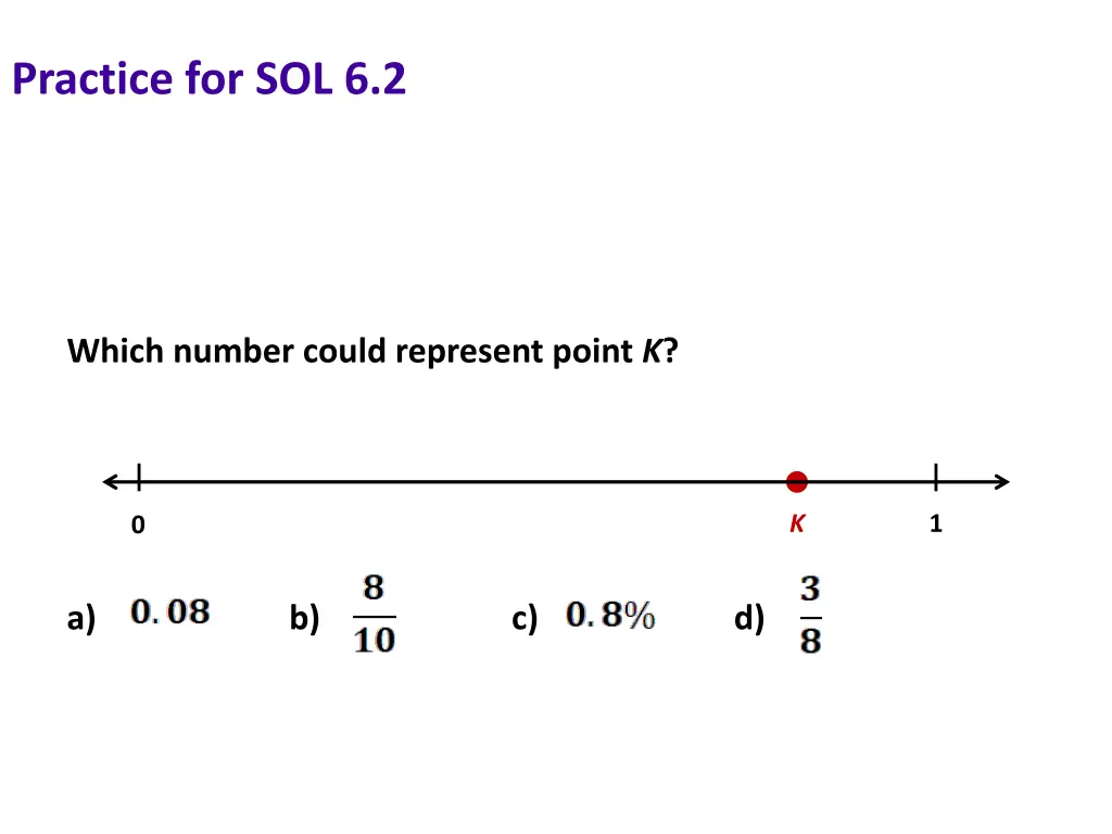 practice for sol 6 2 1