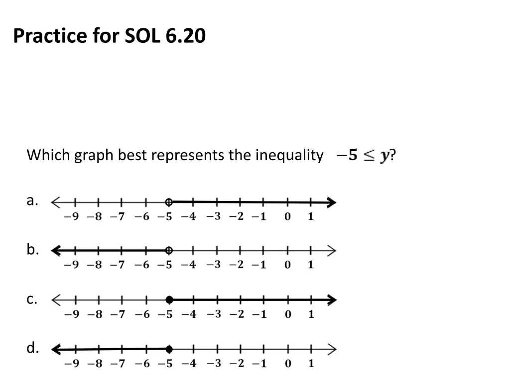 practice for sol 6 20 1