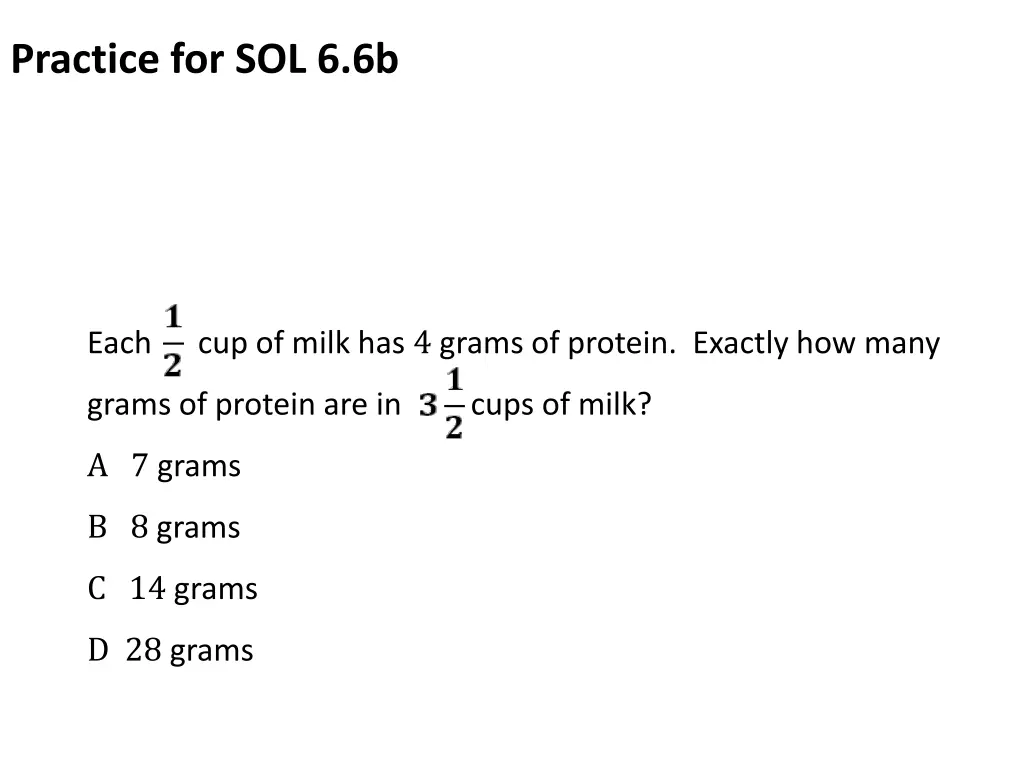 practice for sol 6 6b 1