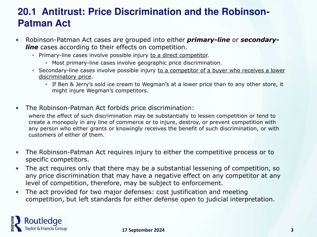 20 1 antitrust price discrimination 1