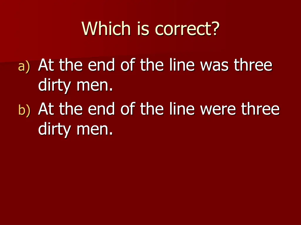 which is correct 1