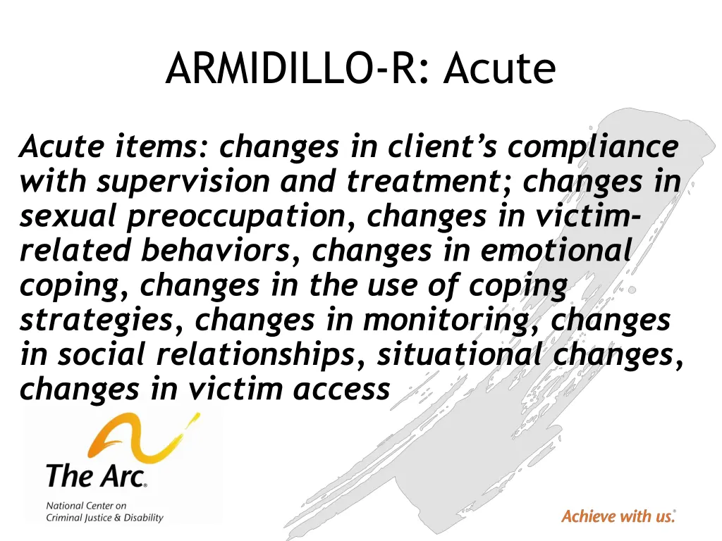 armidillo r acute