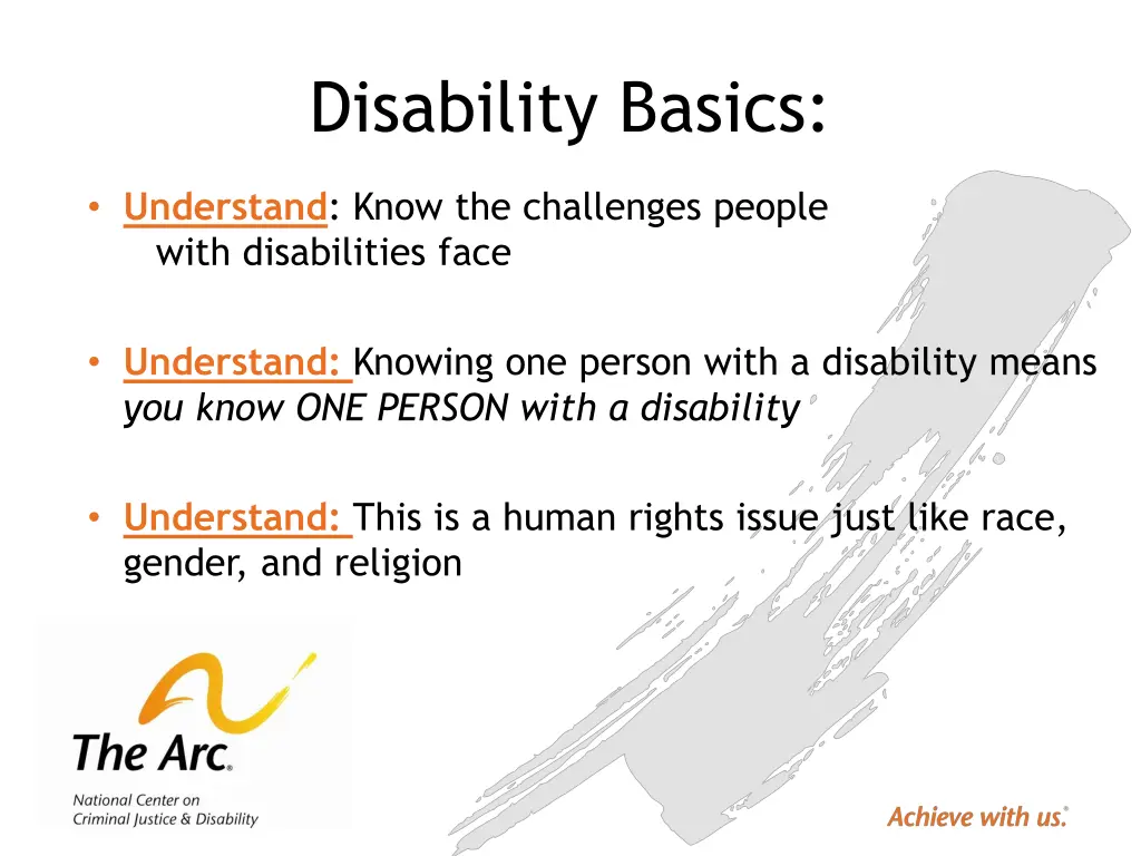 disability basics