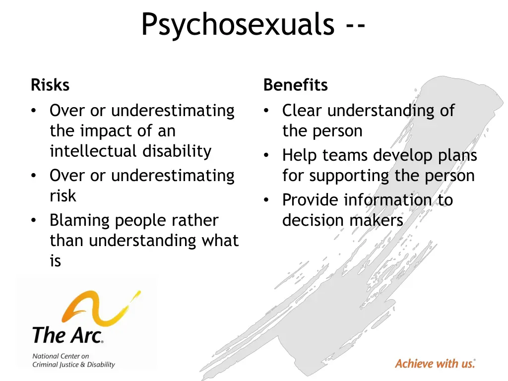 psychosexuals