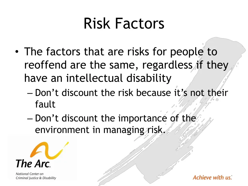 risk factors