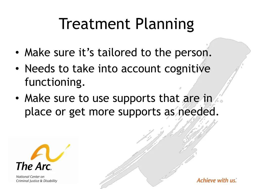 treatment planning