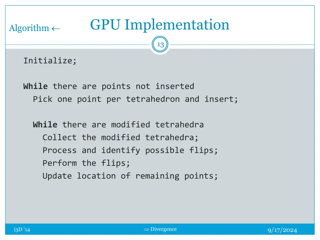 gpu implementation