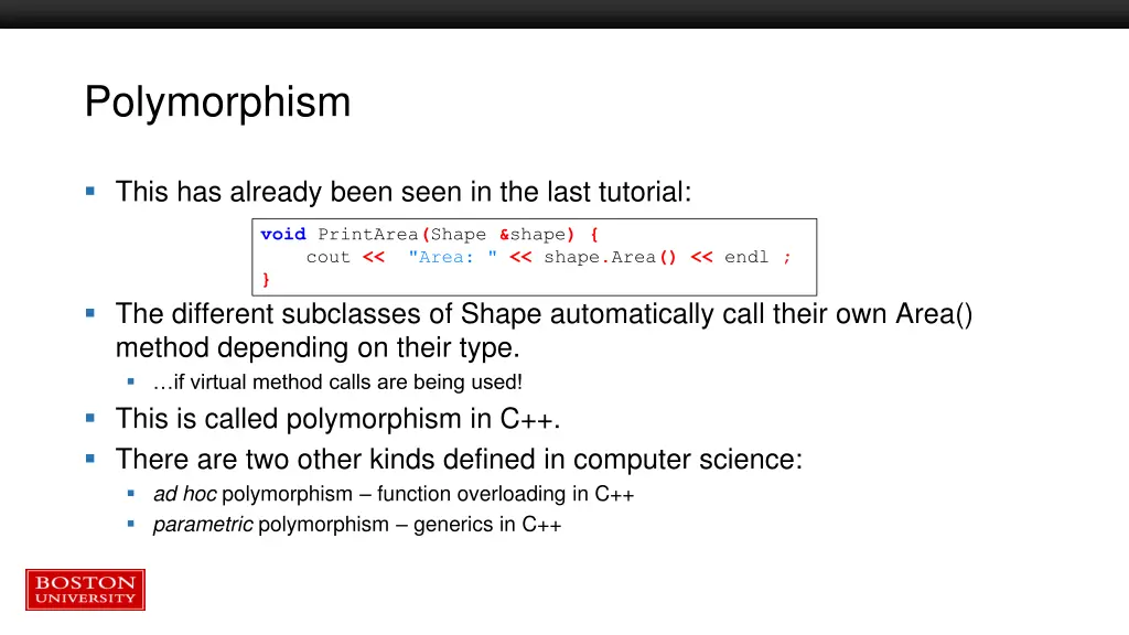 polymorphism