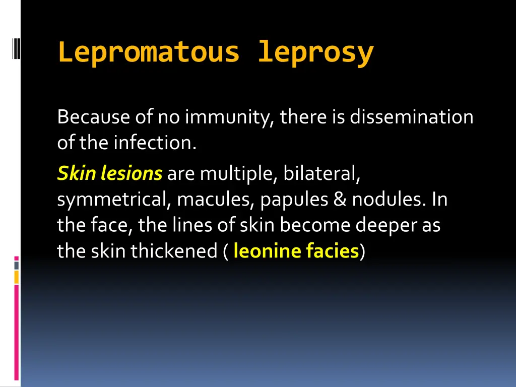 lepromatous leprosy