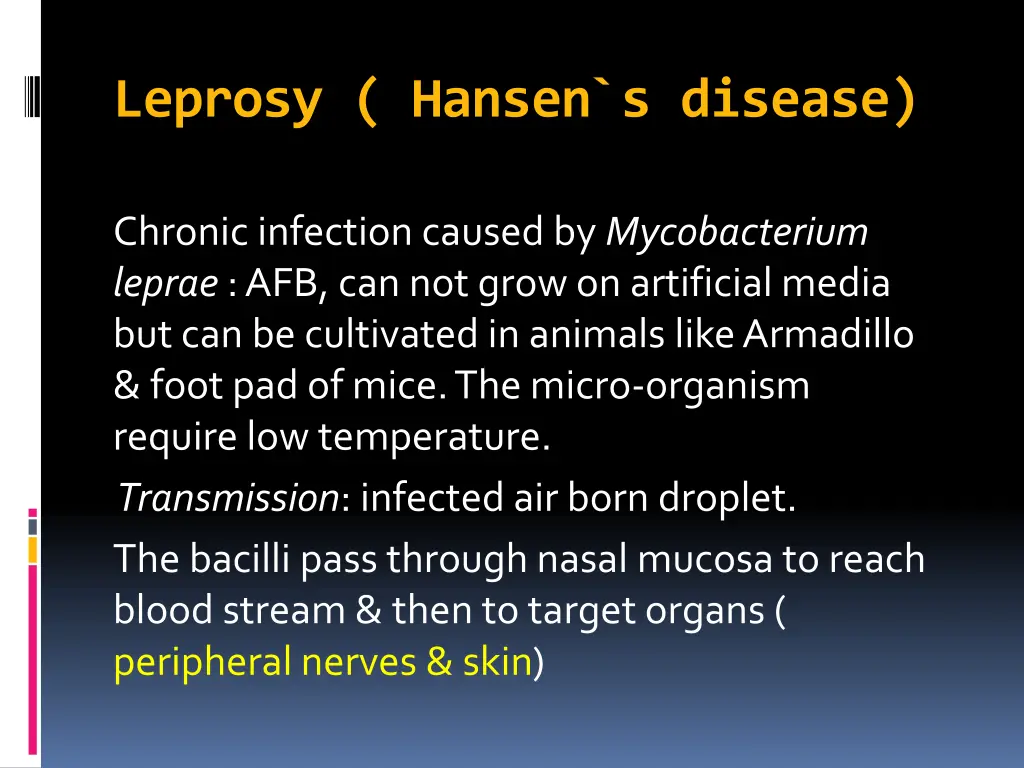 leprosy hansen s disease