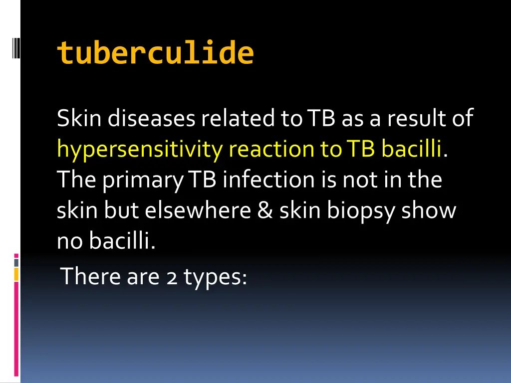 tuberculide