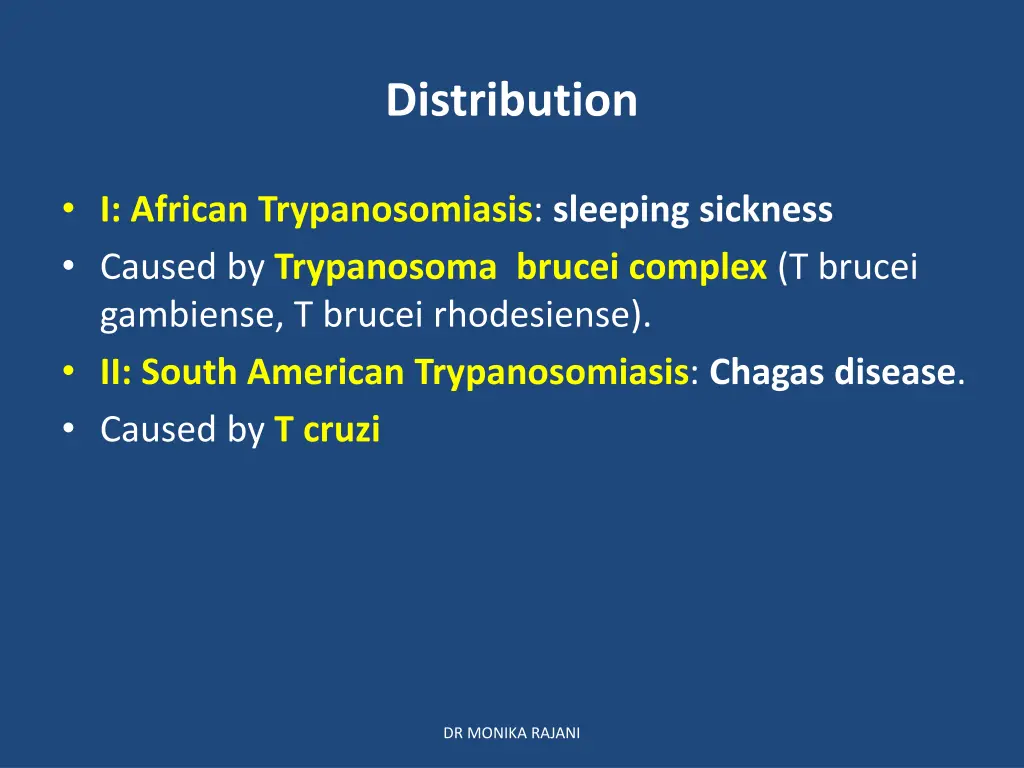 distribution