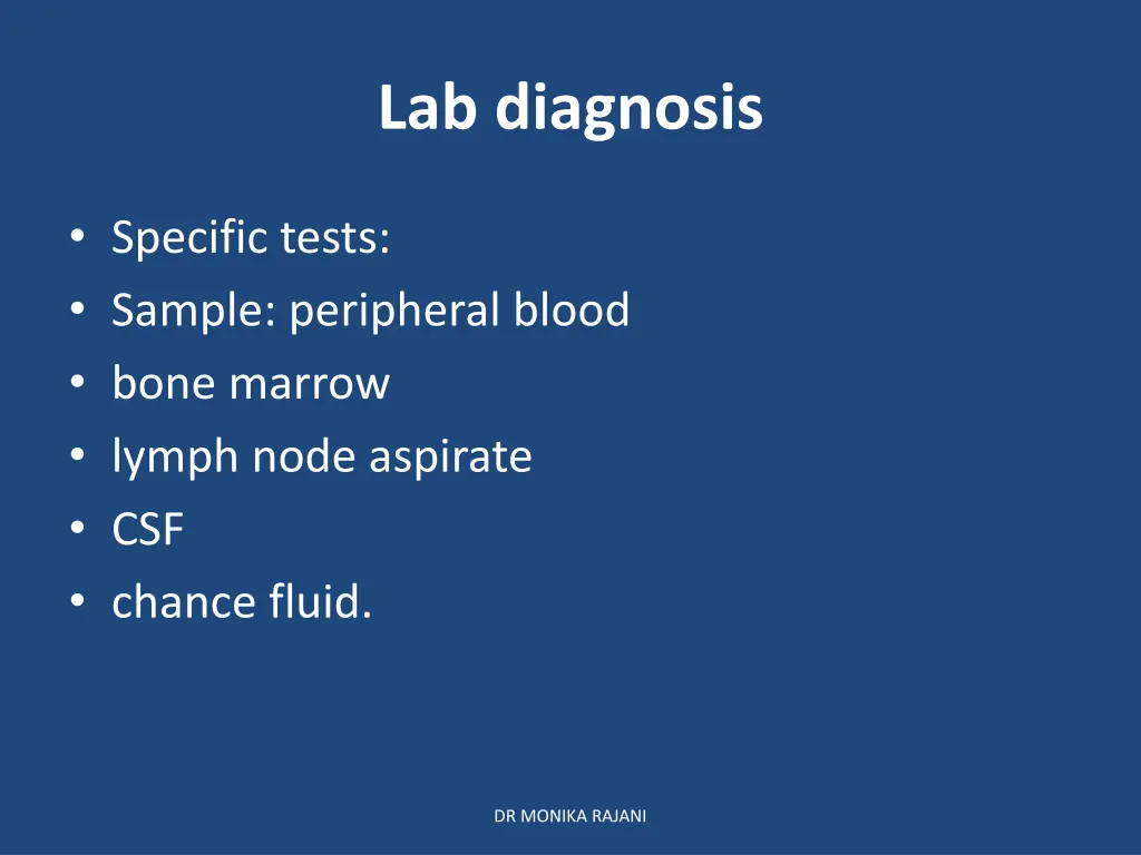 lab diagnosis 1