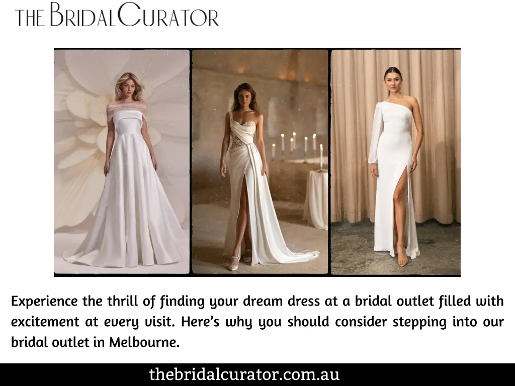 experience the thrill of finding your dream dress