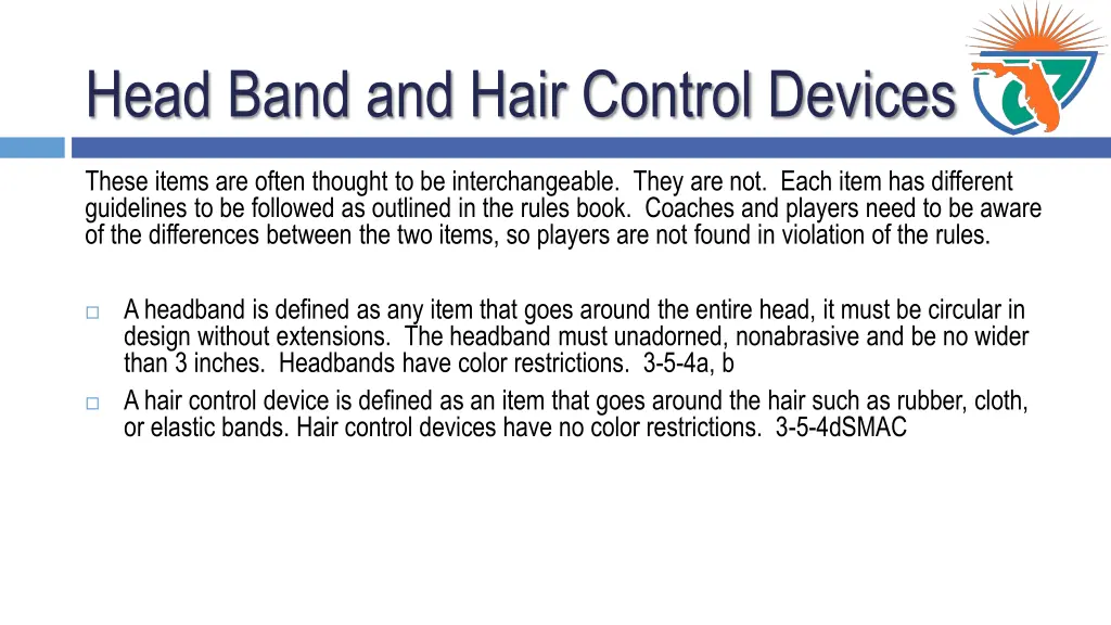 head band and hair control devices