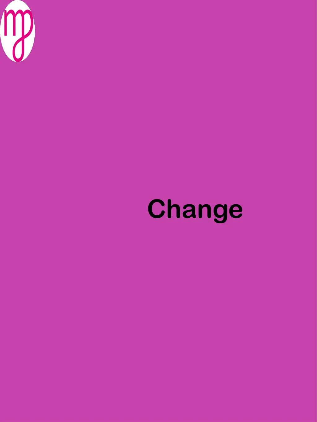 change