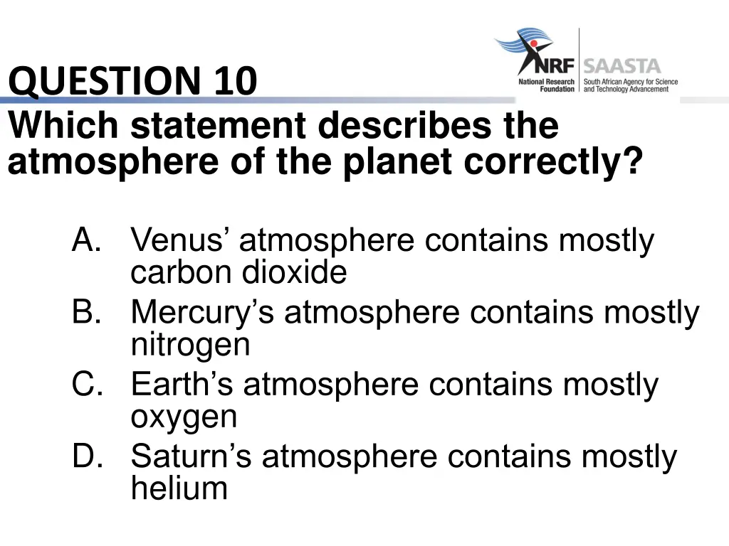 question 10 which statement describes