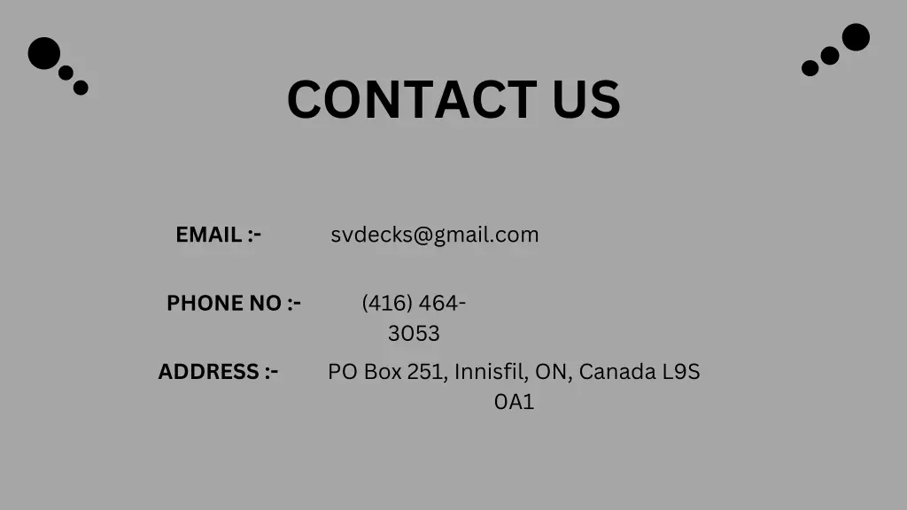 contact us