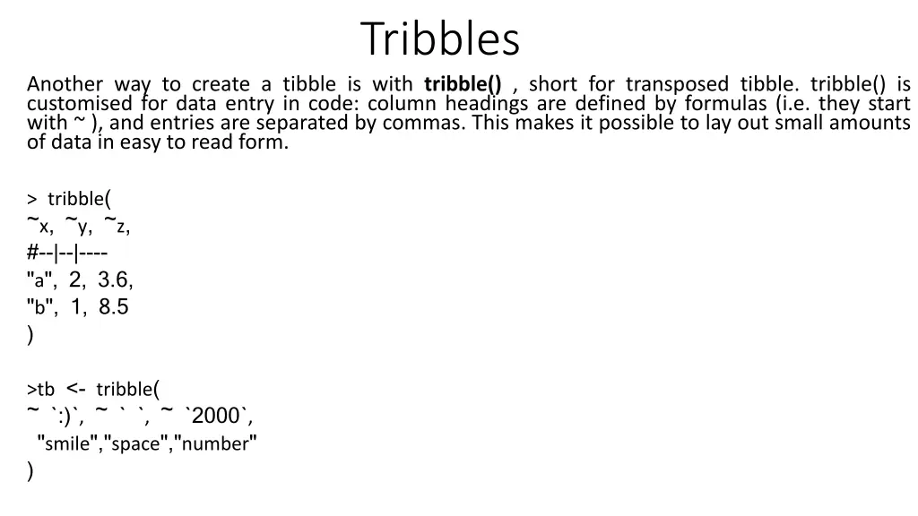 tribbles