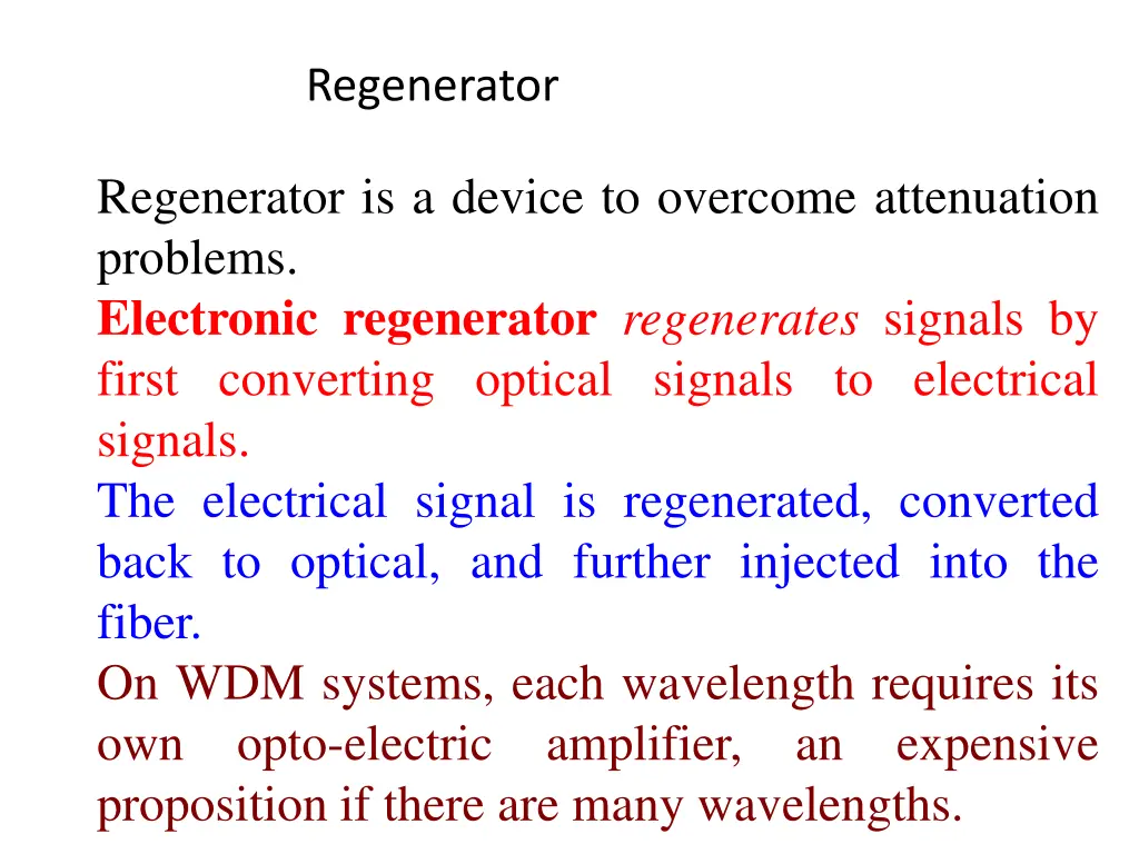 regenerator