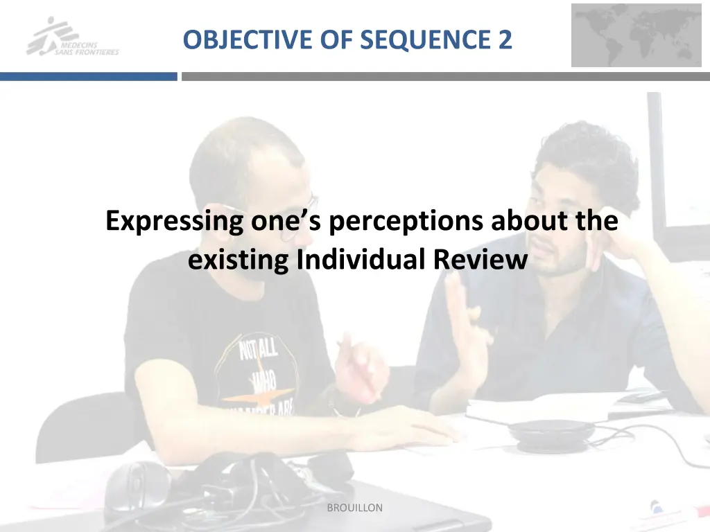 objective of sequence 2