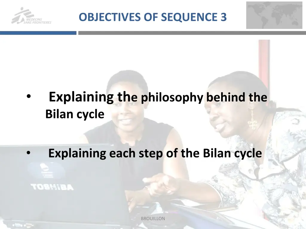 objectives of sequence 3