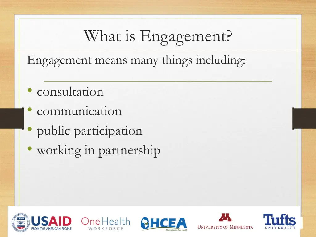 what is engagement