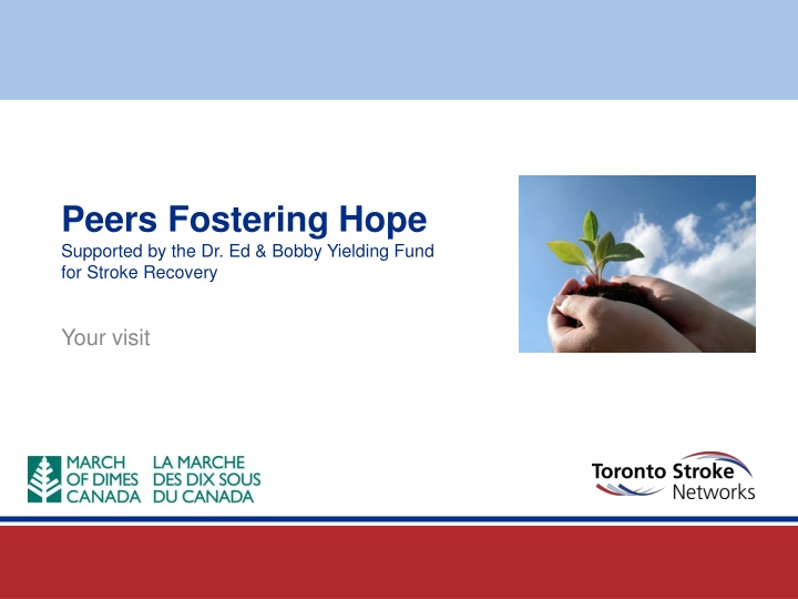 peers fostering hope supported by the dr ed bobby