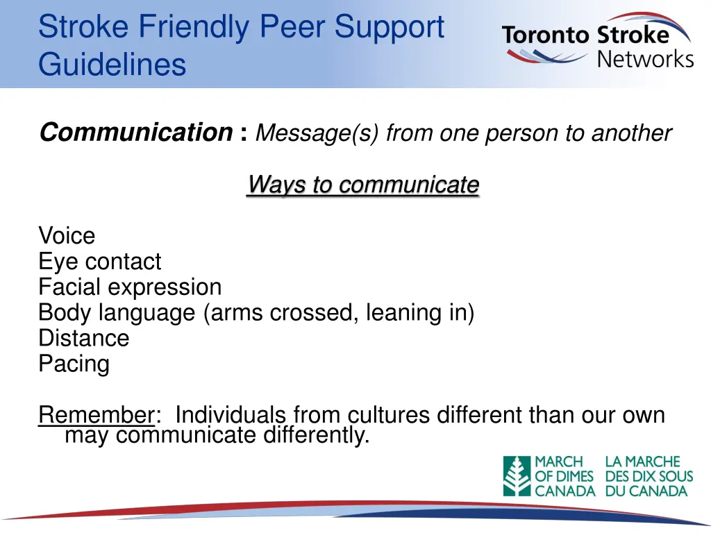 stroke friendly peer support guidelines 7