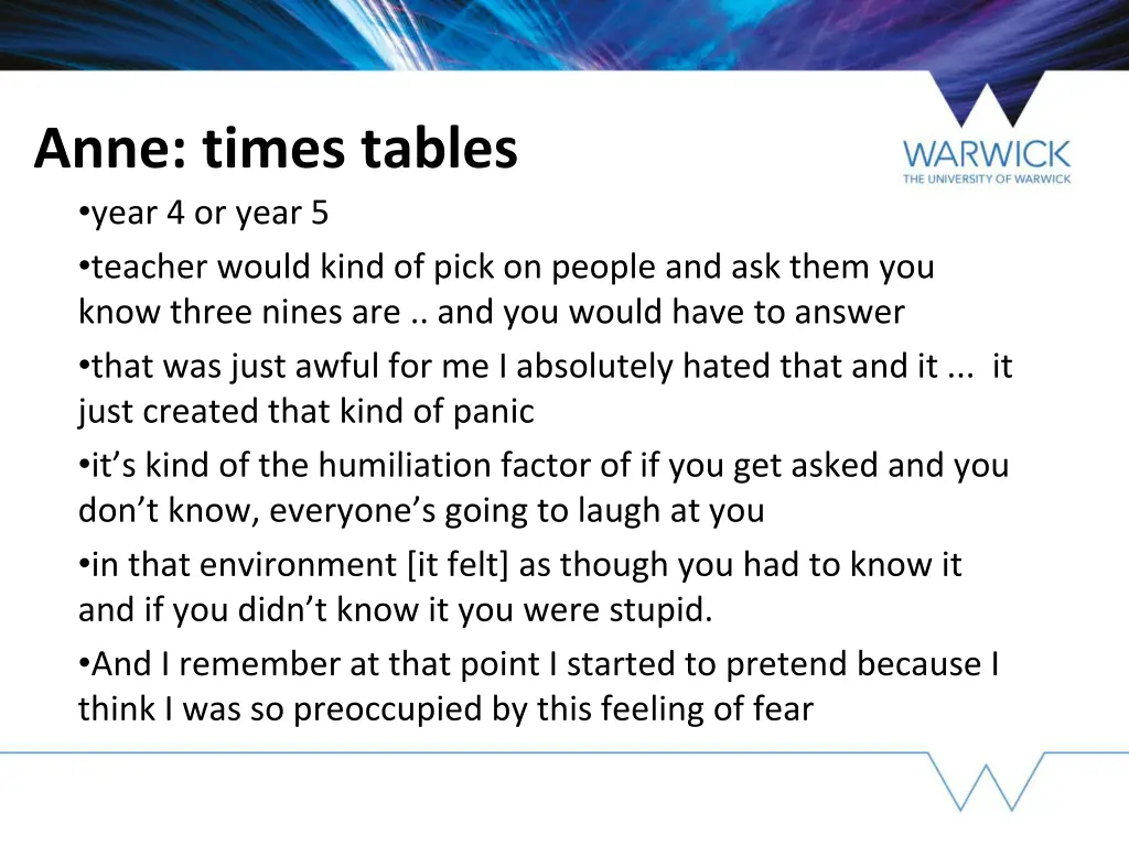 anne times tables year 4 or year 5 teacher would
