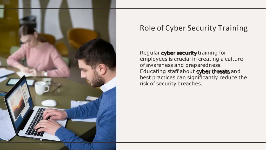 role ofcyber security training